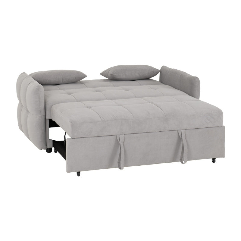 Seconique Chelsea Sofa Bed Silver & Grey