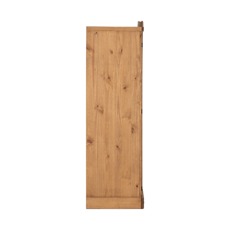 Seconique Corona 4 Door Wardrobe Distressed Waxed Pine