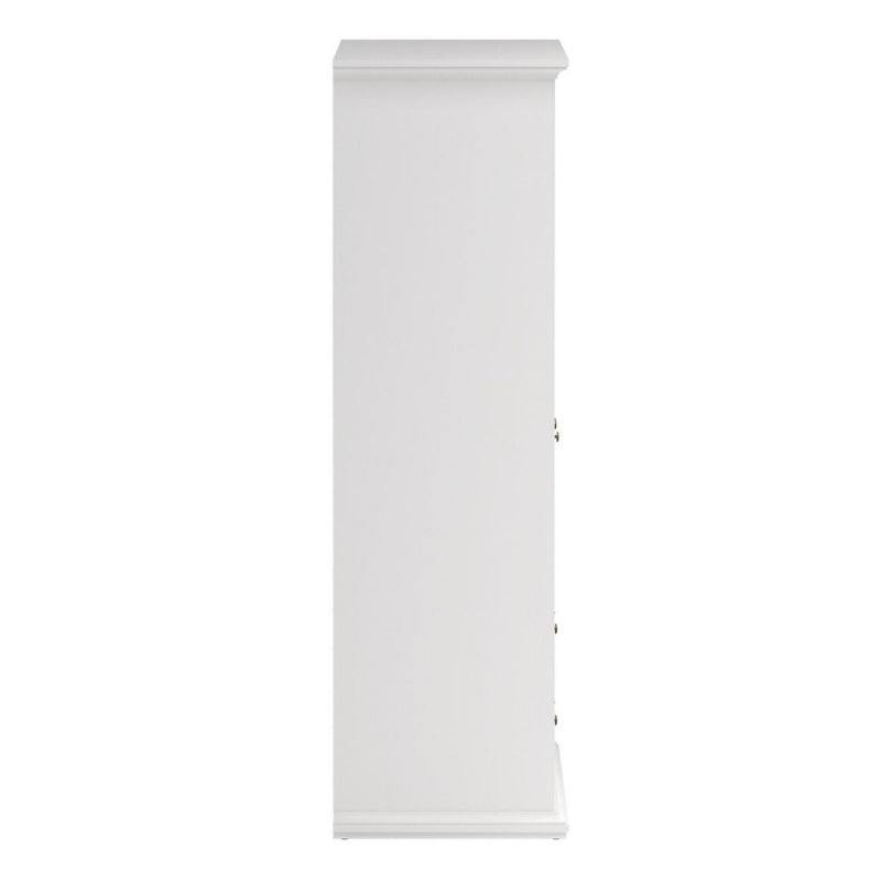 Furniture To Go Paris 4 Doors 2 Drawers Wardrobe White