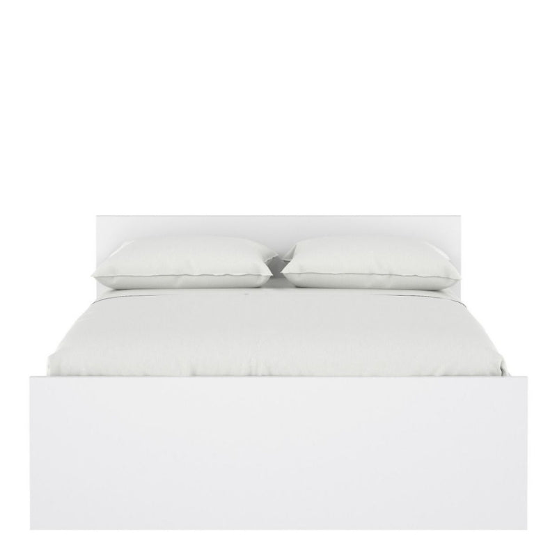 Furniture To Go Double Bed White High Gloss