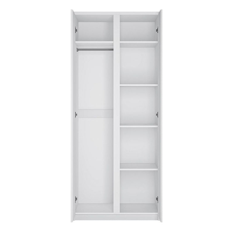 Furniture To Go Fribo 2 Door Wardrobe White