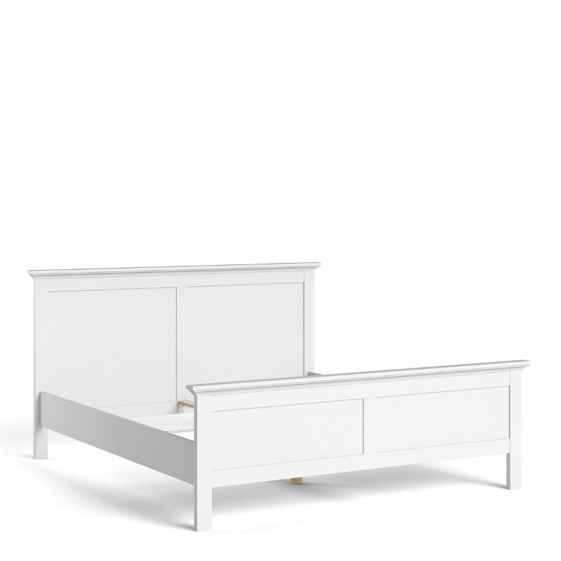 Furniture To Go Paris Super King Bed White