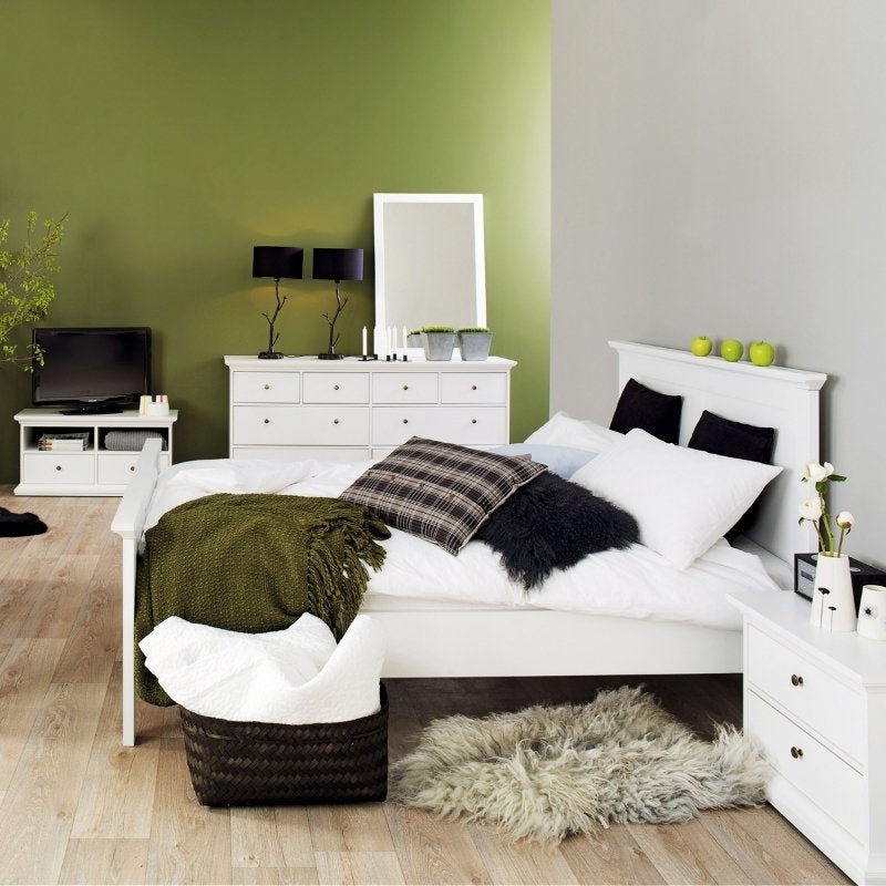 Furniture To Go Paris Super King Bed White