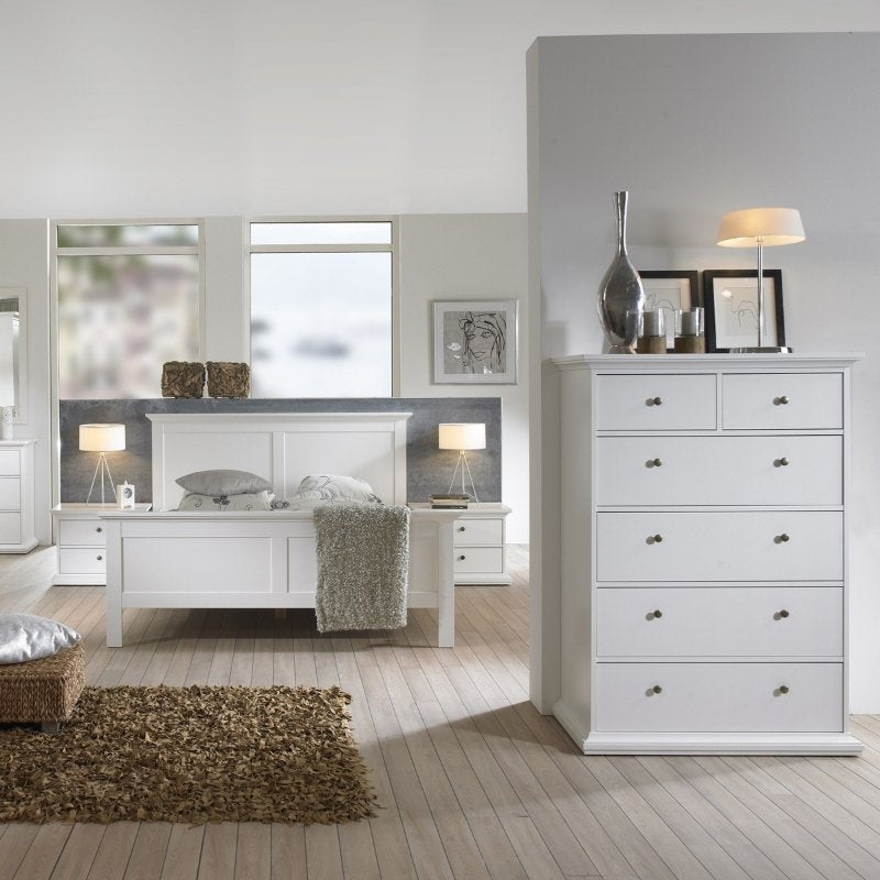 Furniture To Go Paris Super King Bed White