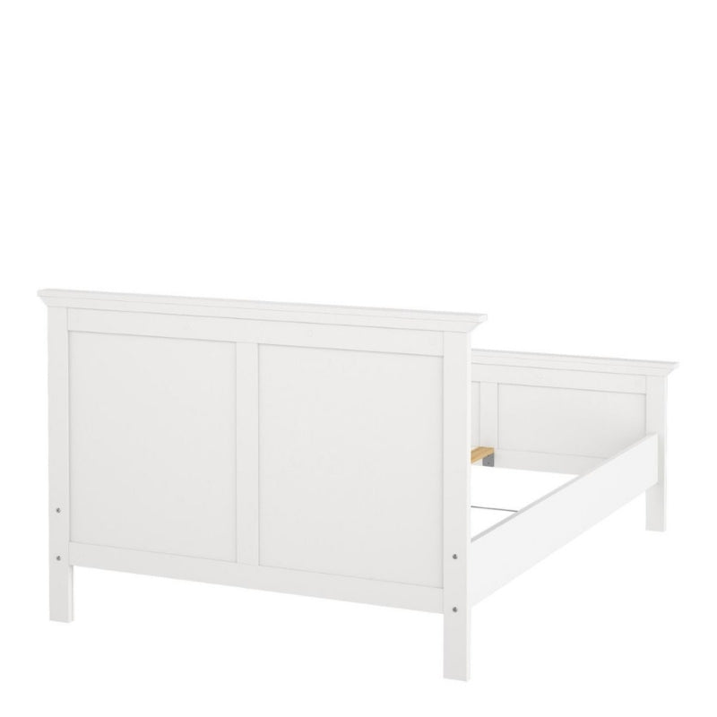 Furniture To Go Paris Double Bed White