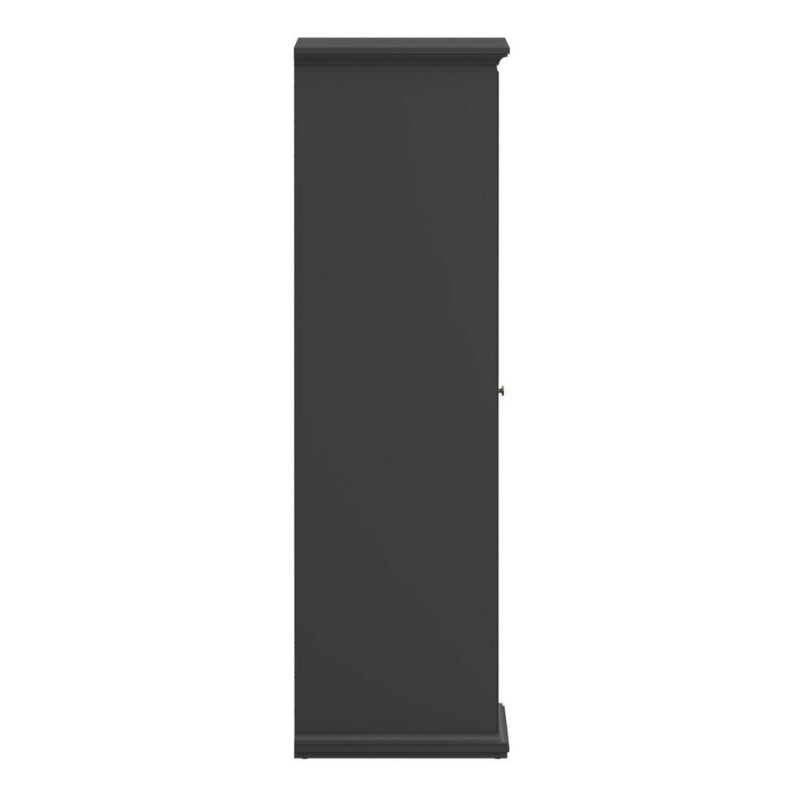 Furniture To Paris 2 Door Wardrobe Matte Grey