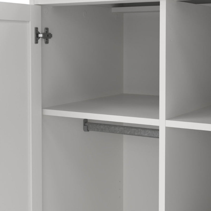 Furniture To Go Paris 2 Door Wardrobe White