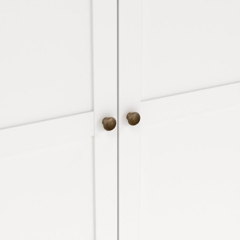 Furniture To Go Paris 2 Door Wardrobe White