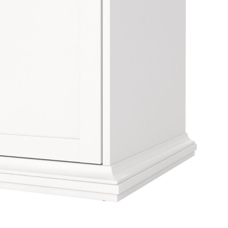 Furniture To Go Paris 2 Door Wardrobe White