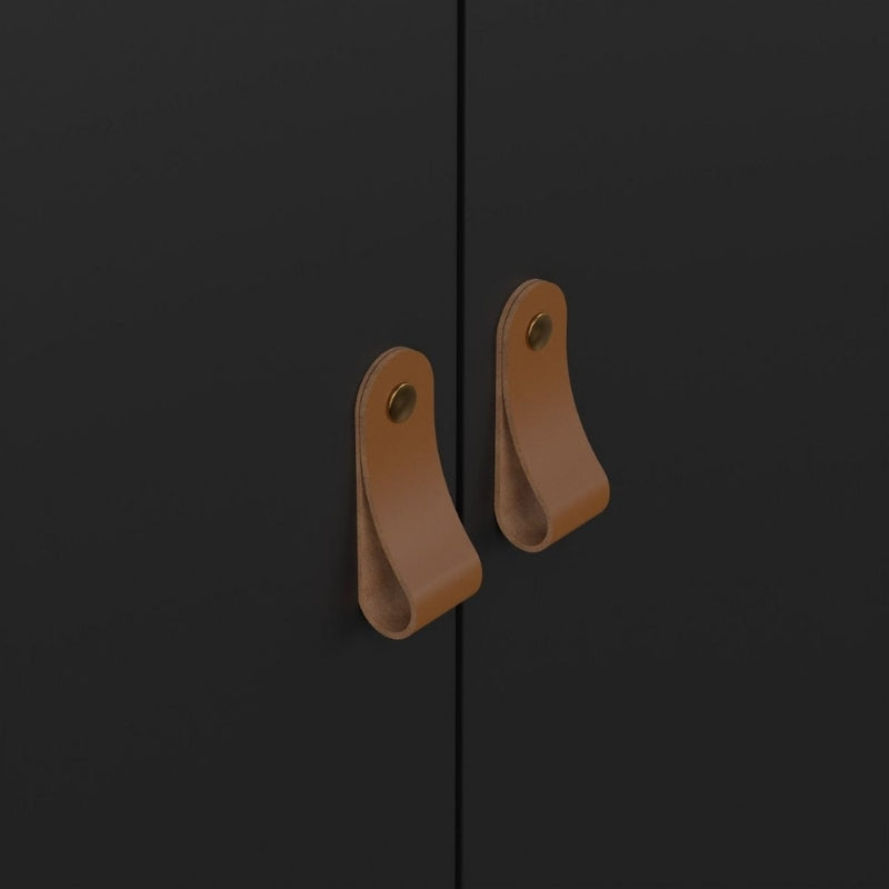 Furniture To Go Barcelona 3 Door Wardrobe Matte Black