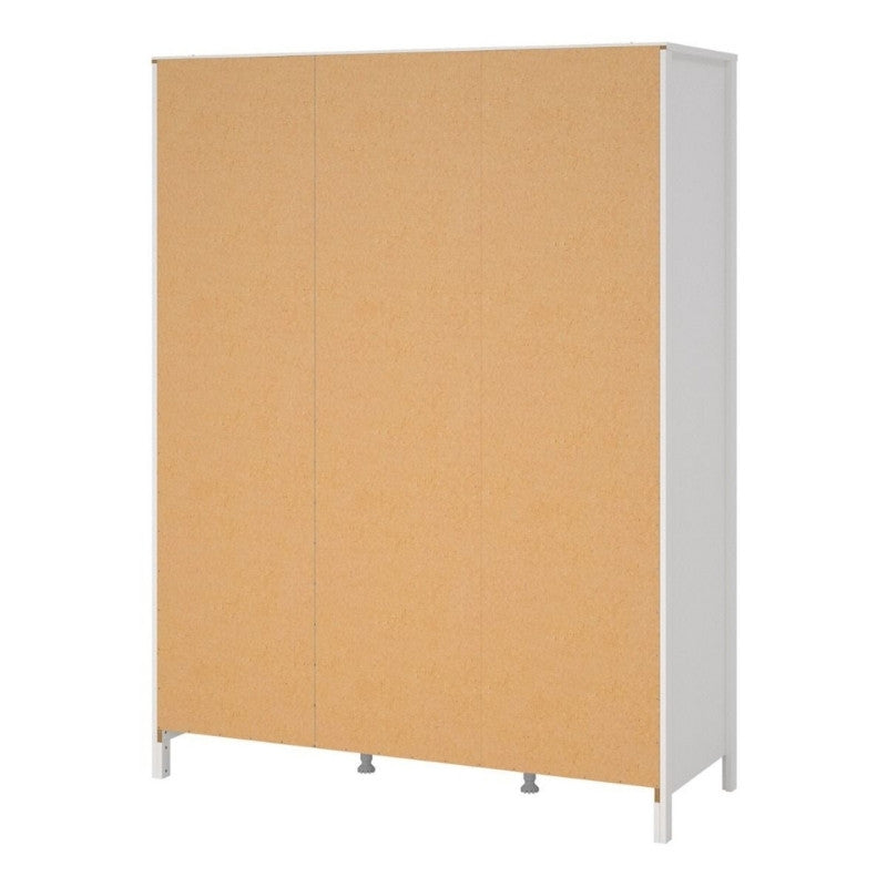 Furniture To Go Barcelona 3 Door Wardrobe White