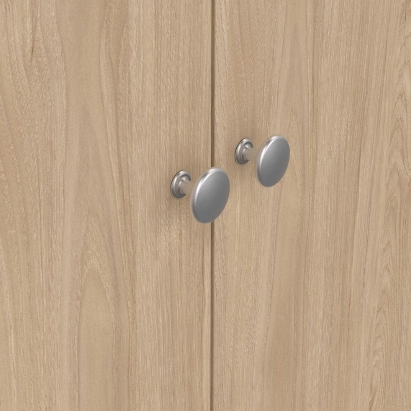Furniture To Go Madrid 3 Door Wardrobe Jackson Hickory Oak