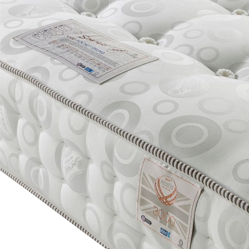 Sareer Pocketo 3000 Pocket Memory Foam Double Mattress