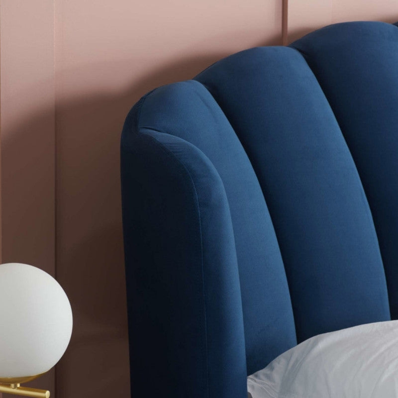 Birlea Lottie Double Ottoman Bed Midnight Blue