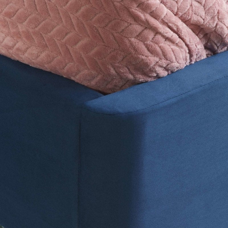 Birlea Lottie Double Ottoman Bed Midnight Blue