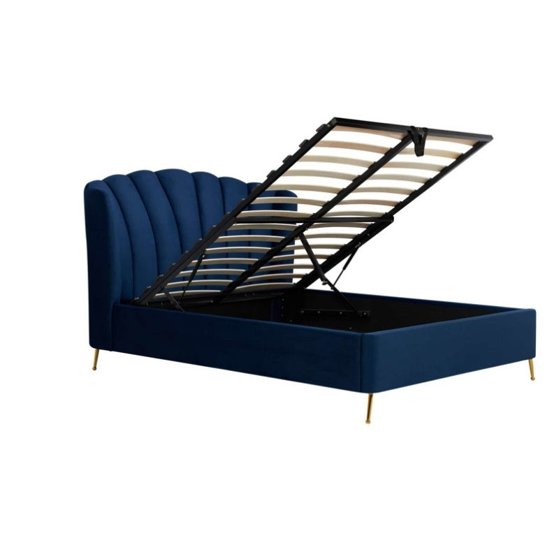 Birlea Lottie Double Ottoman Bed Midnight Blue