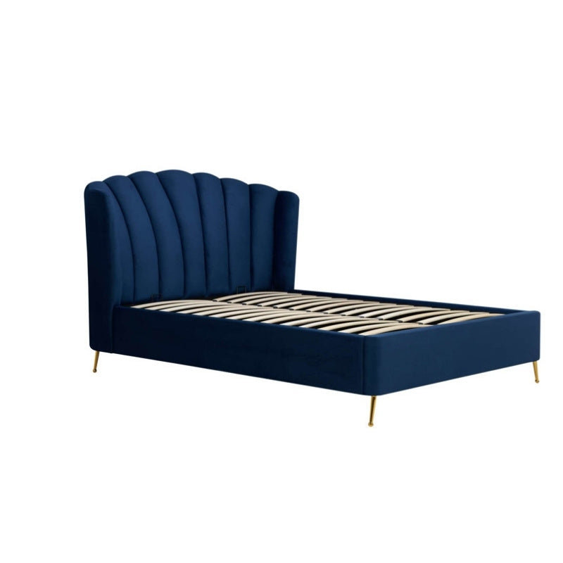 Birlea Lottie Double Ottoman Bed Midnight Blue