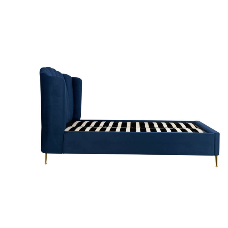 Birlea Lottie Double Ottoman Bed Midnight Blue