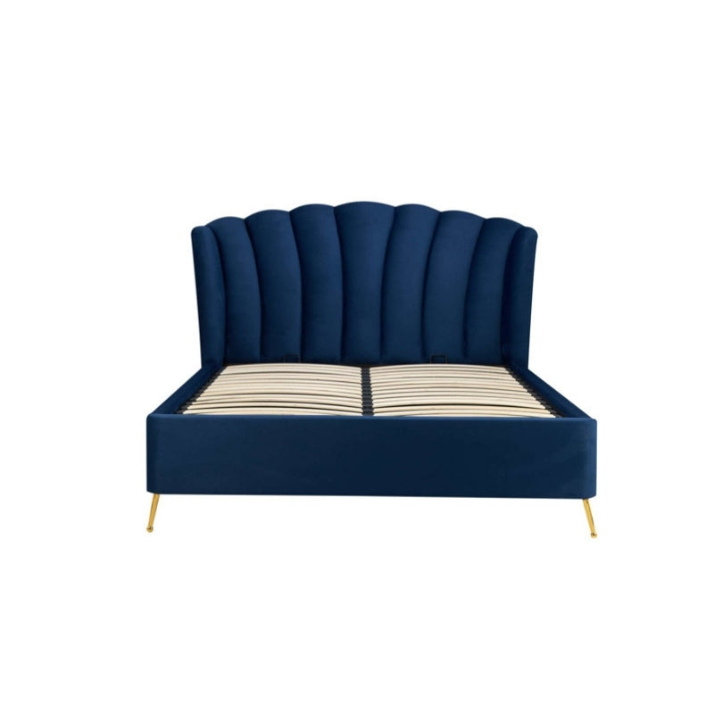 Birlea Lottie Double Ottoman Bed Midnight Blue
