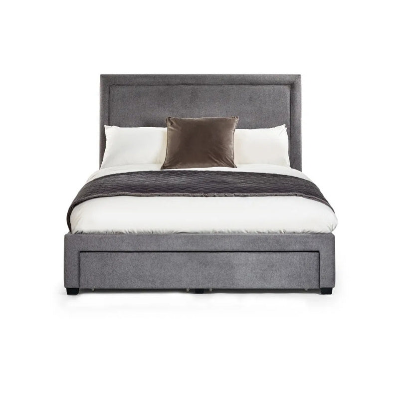 Julian Bowen Mayfair 4 Drawer Double Storage Bed Grey