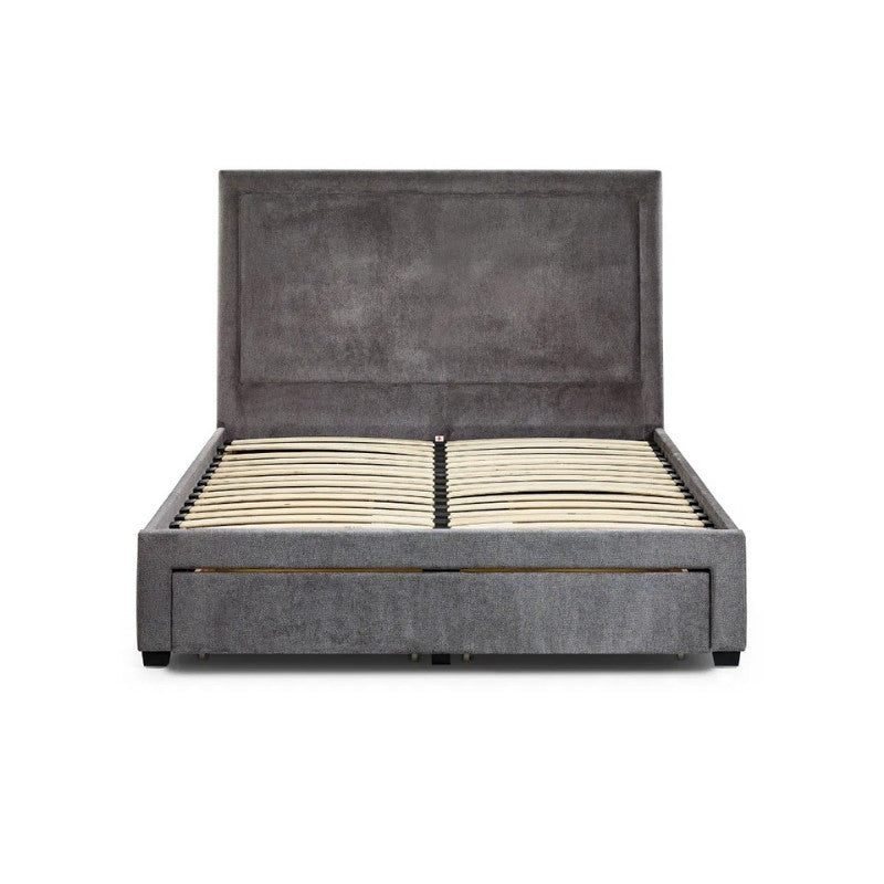 Julian Bowen Mayfair 4 Drawer Double Storage Bed Grey