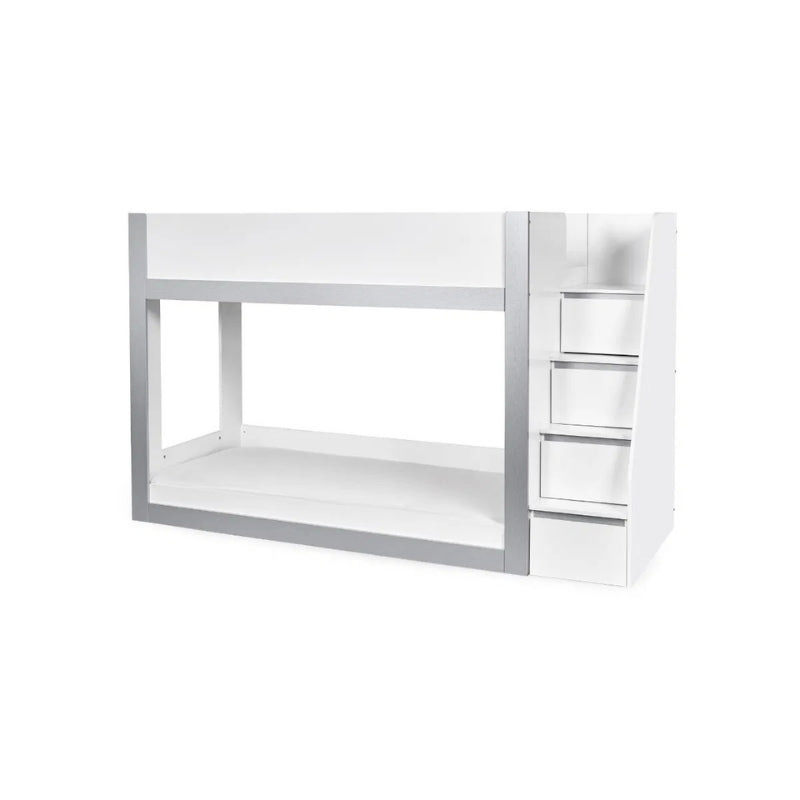 Julian Bowen Gaia Bunk Bed White & Silver