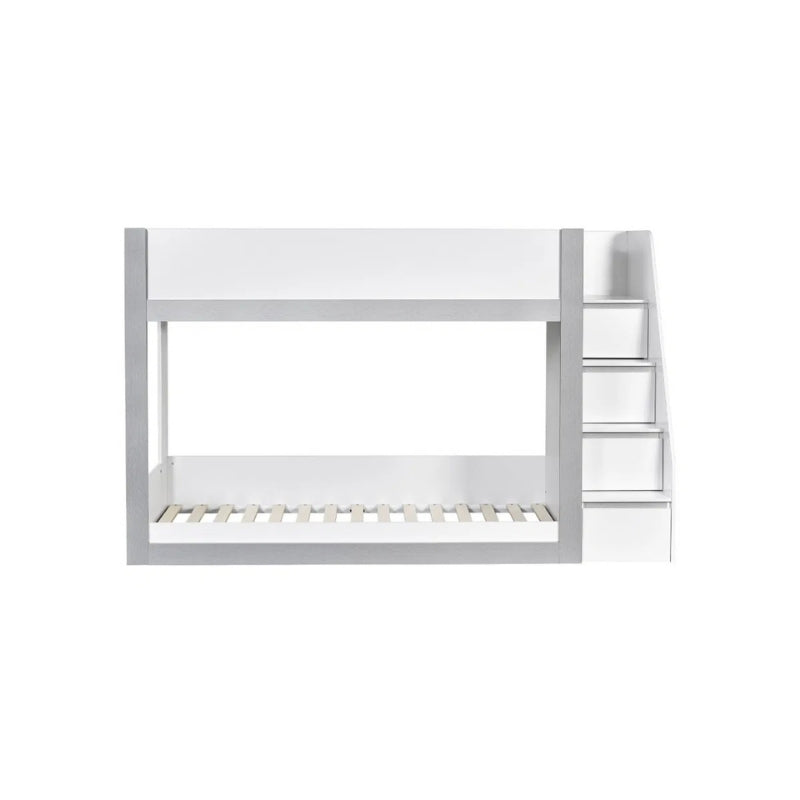 Julian Bowen Gaia Bunk Bed White & Silver
