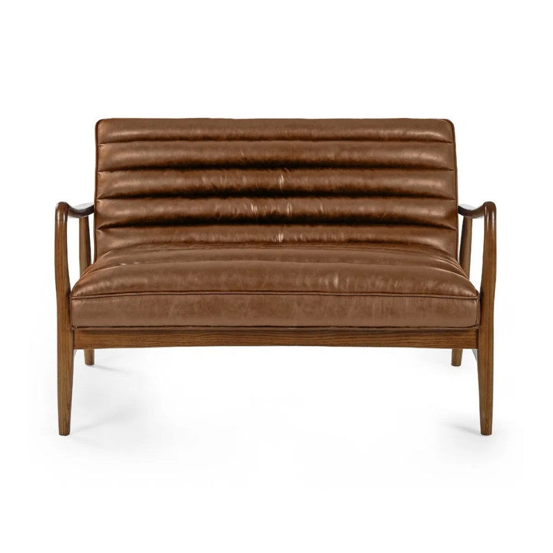 Julian Bowen Marshall 2 Seater Sofa Brown