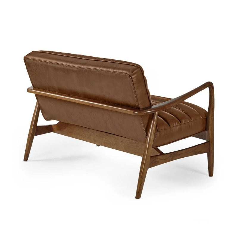 Julian Bowen Marshall 2 Seater Sofa Brown