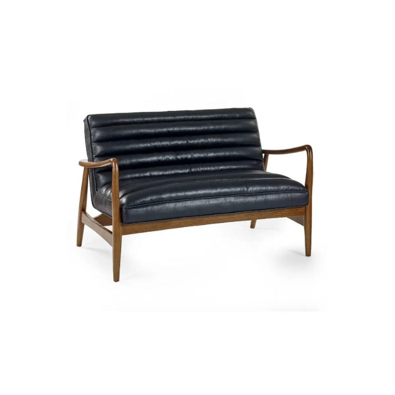 Julian Bowen Marshall 2 Seater Sofa Black