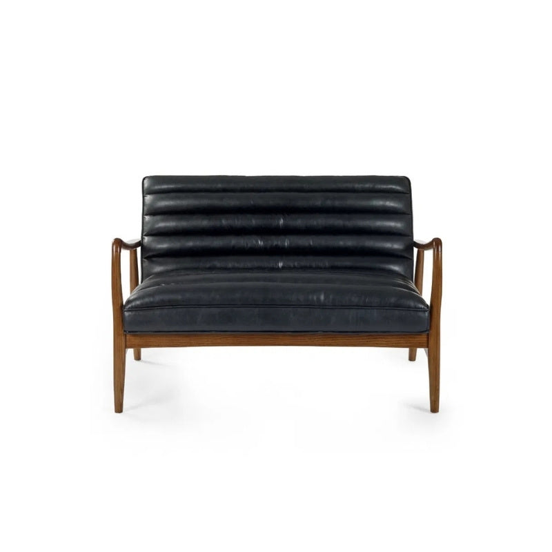 Julian Bowen Marshall 2 Seater Sofa Black