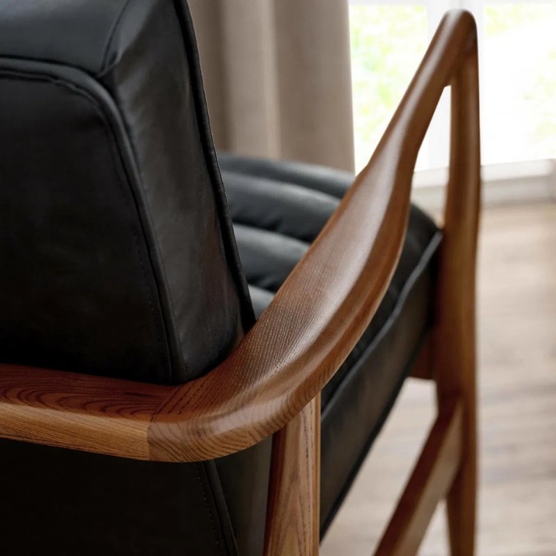 Julian Bowen Marshall 2 Seater Sofa Black