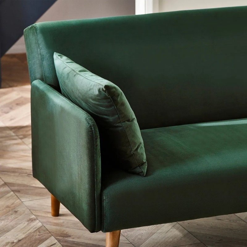 Julian Bowen Andi Sofa Bed Green