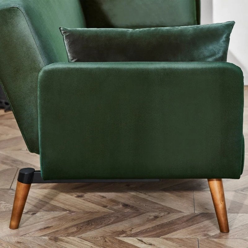 Julian Bowen Andi Sofa Bed Green