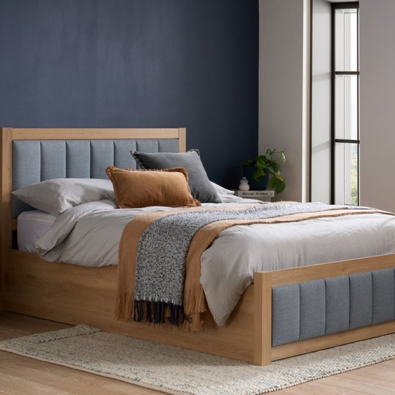 Birlea Belmont King Ottoman Bed Grey