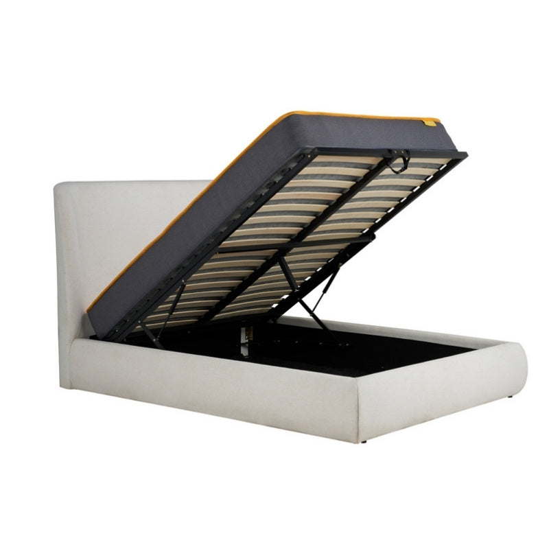 Birlea Lanis Double Ottoman Bed Cream