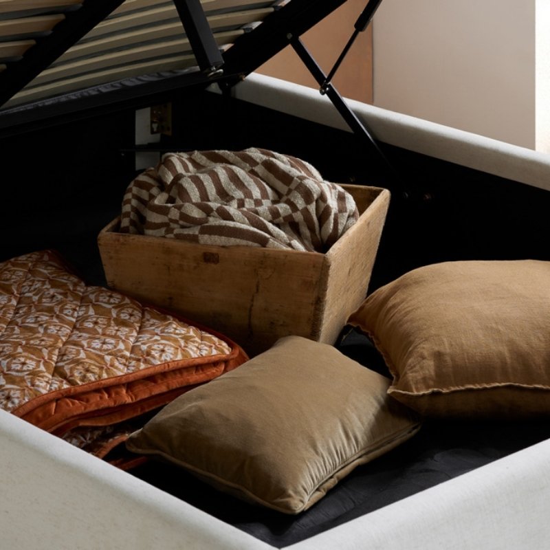 Birlea Lanis King Ottoman Bed Cream