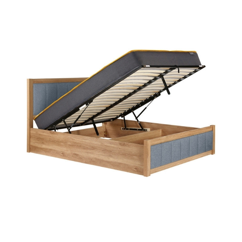 Birlea Belmont Double Ottoman Bed Grey
