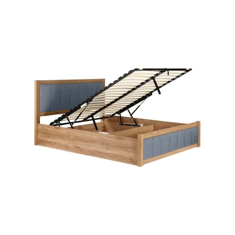 Birlea Belmont Double Ottoman Bed Grey