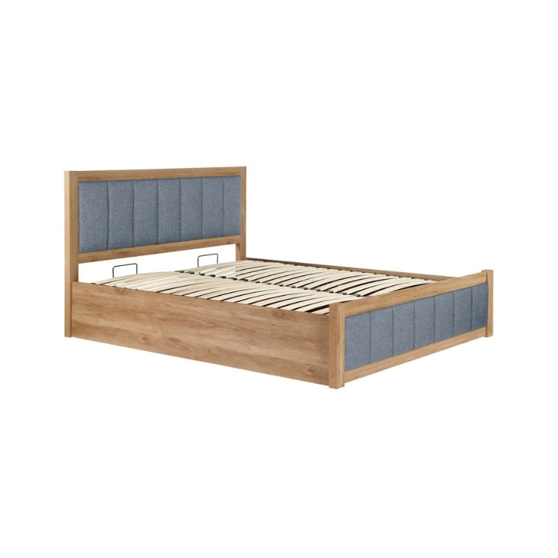 Birlea Belmont Double Ottoman Bed Grey