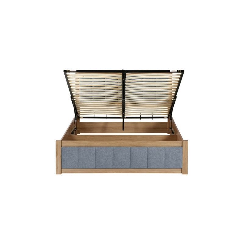 Birlea Belmont Double Ottoman Bed Grey