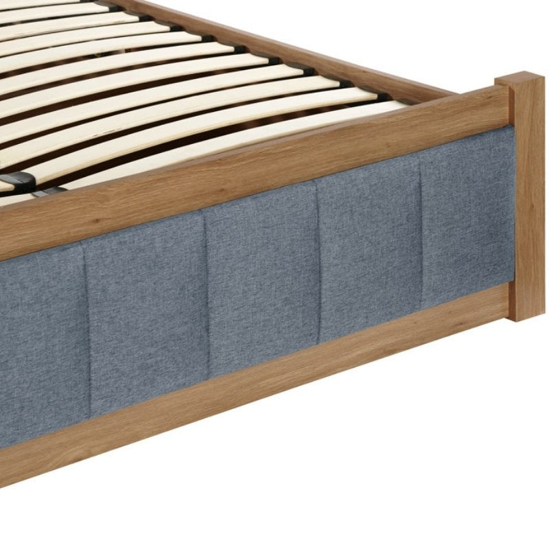 Birlea Belmont Double Ottoman Bed Grey