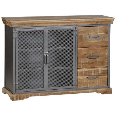 Indian Hub Metropolis Industrial Large Sideboard