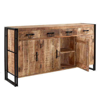 Indian Hub Cosmo Industrial Extra Large Sideboard