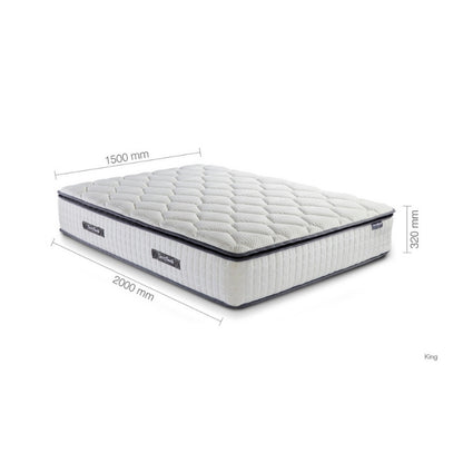 Birlea SleepSoul Space 2000 Pocket Sprung Boxtop King Mattress