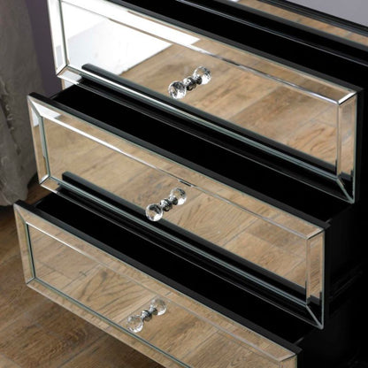 Birlea Valencia Mirrored 6 Drawer Chest