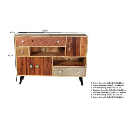 Indian Hub Sorio Large Sideboard