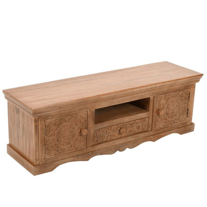 Indian Hub Artwork Mango Wood TV Cabinet