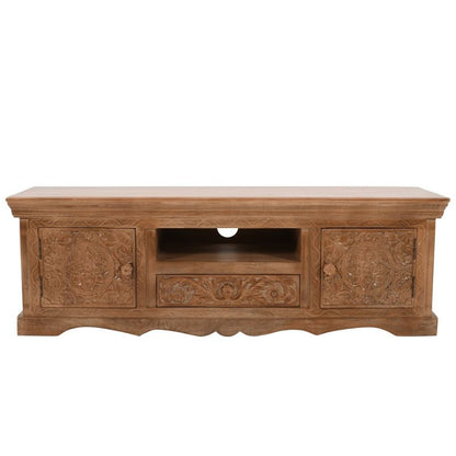 Indian Hub Artwork Mango Wood TV Cabinet