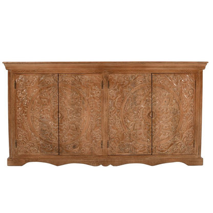 Indian Hub Artwork Mango Wood Sideboard XL